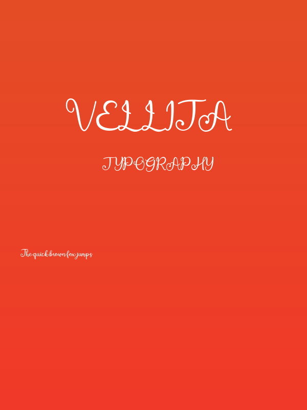 Vellita Poster