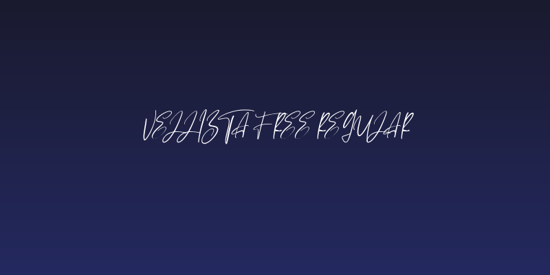 Vellizta Free Regular Social Header