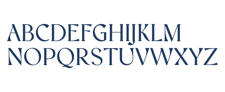 Vellumo Regular Uppercase