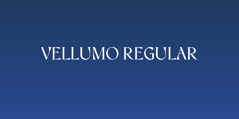 Vellumo Regular Social Header