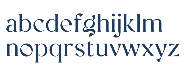 Vellumo Regular Lowercase