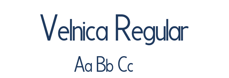 Velnica Regular Font Preview