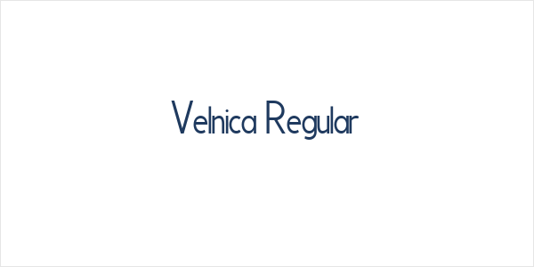 Velnica Regular Logo