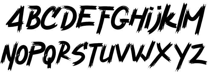Velocity Vipers Font LOWERCASE