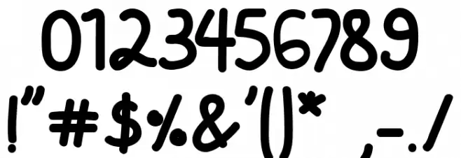 Velonia Font OTHER CHARS