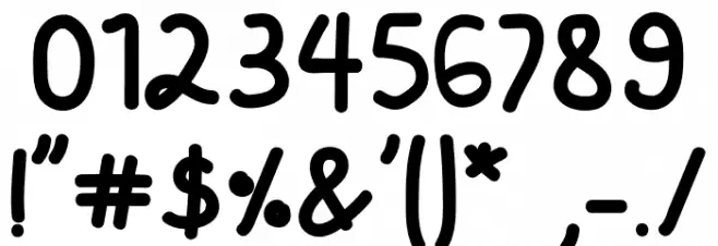 Velonia Font OTHER CHARS