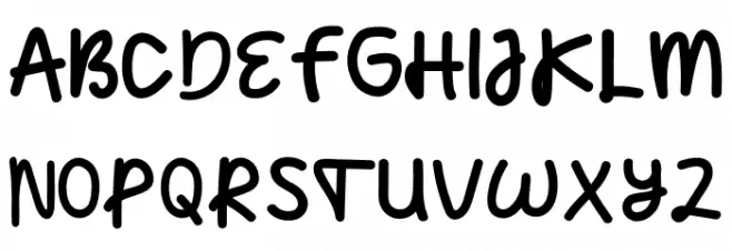 Velonia Schriftart Groß