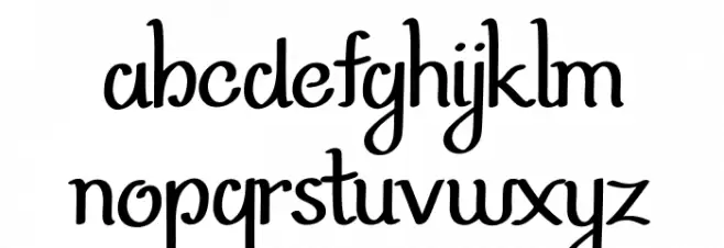 Velonyka Caratteri MINUSCOLO