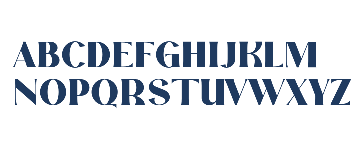 Veloura Demo Regular Uppercase