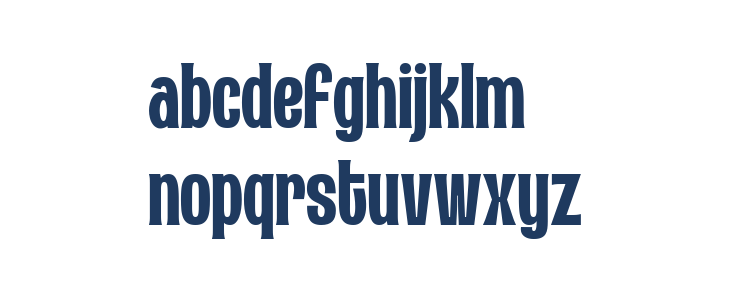 Velourist Regular Lowercase