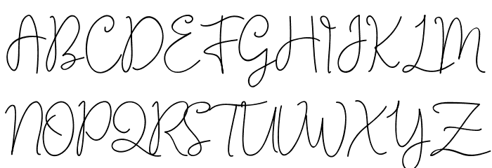 Veltloved Schriftart Groß
