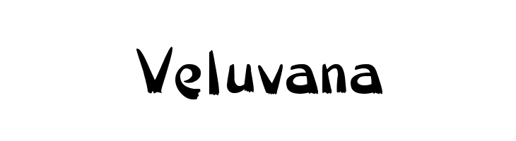 Veluvana  नि: शुल्क फ़ॉन्ट्स डाउनलोड
