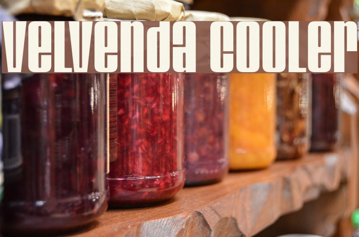 Velvenda Cooler Font examples