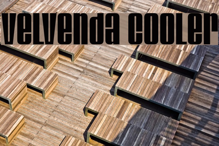 Velvenda Cooler Font examples