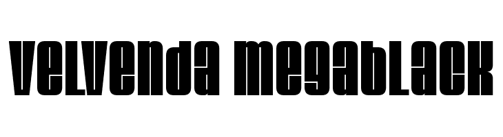 Velvenda Megablack Font