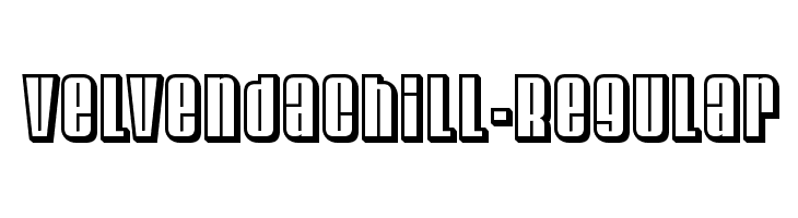 VelvendaChill-Regular  Free Fonts Download
