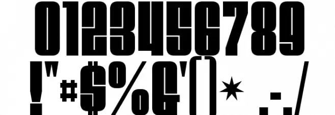 VelvendaMegablack-Regular Font OTHER CHARS