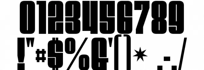 VelvendaMegablack-Regular Font OTHER CHARS