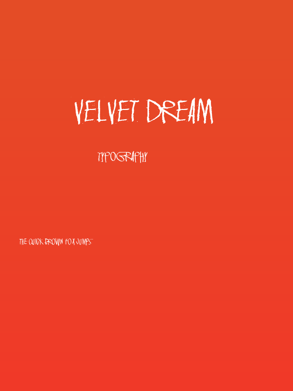 Velvet Dream Poster
