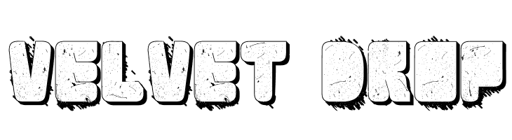 Velvet Drop Font