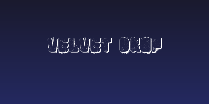 Velvet Drop Social Header