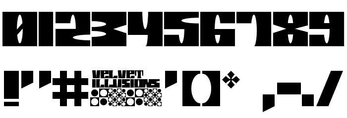 Velvet-Illusions Font OTHER CHARS