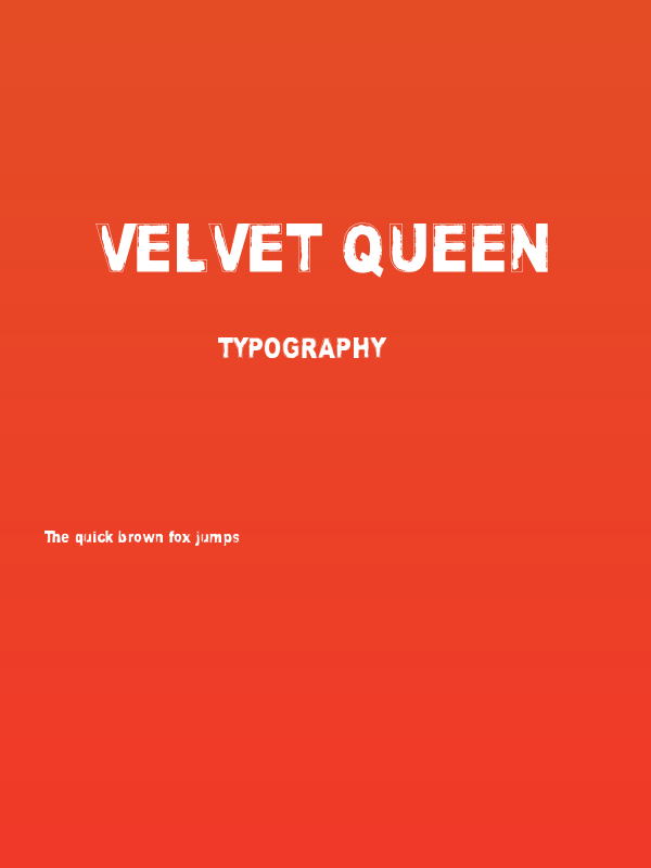 Velvet Queen Poster