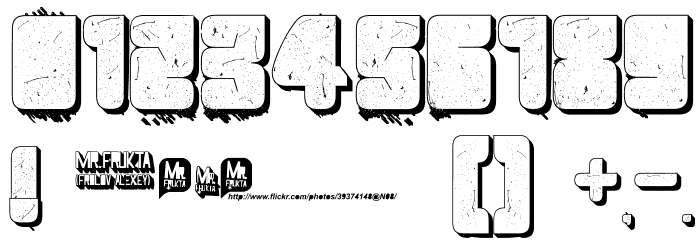 VelvetDrop Font OTHER CHARS