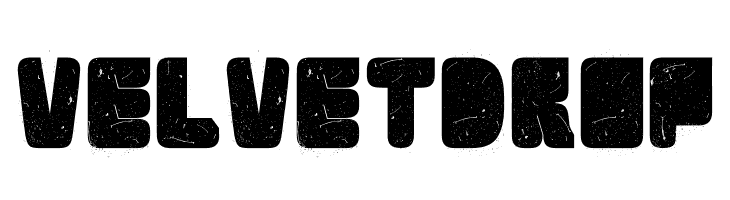 VelvetDrop  フリーフォントのダウンロード