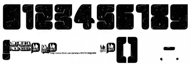 VelvetDrop Font OTHER CHARS