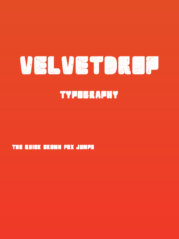 VelvetDrop Poster