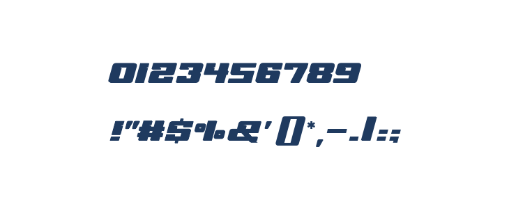 VelvetQuilt Display font Other Characters