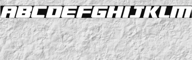 VelvetQuilt Display font Font examples