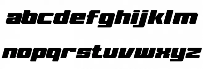 VelvetQuilt Display font フォント 小文字
