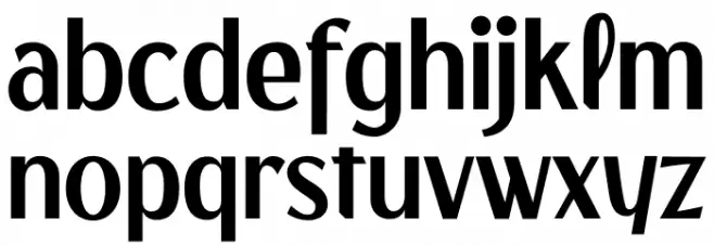 Velvetta Font LOWERCASE