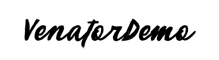 VenatorDemo  font caratteri gratis