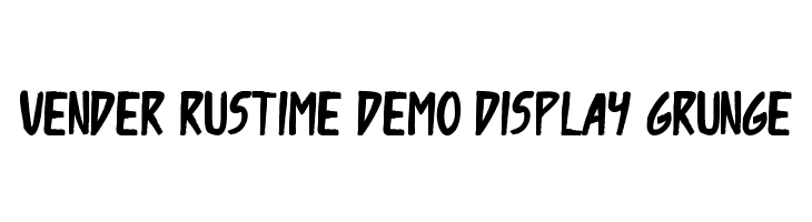 Vender Rustime Demo Display Grunge  les polices de caractères gratuit tlcharger