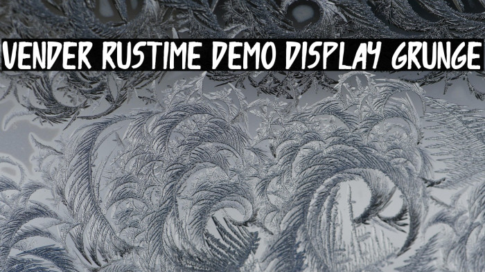 Vender Rustime Demo Display Grunge Example 3