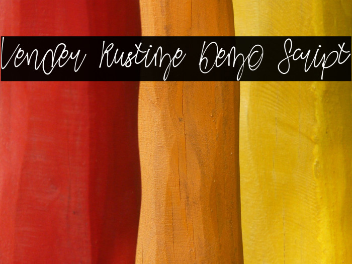 Vender Rustime Demo Script Example 2