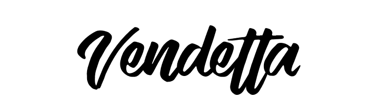 Vendetta  Frei Schriftart Herunterladen