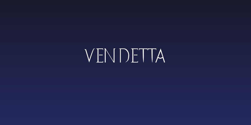 Vendetta Social Header
