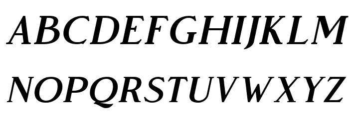 Vendeur Free Italic Font OTHER CHARS