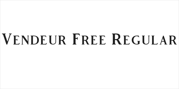 Vendeur Free Regular Logo