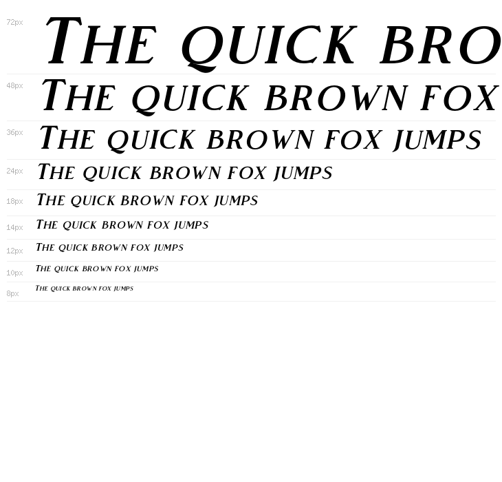 VendeurFree-Italic Waterfall