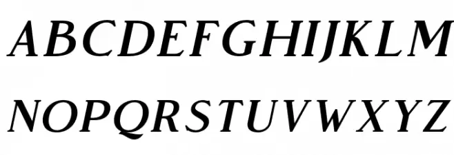 VendeurFree-Italic Шрифта строчной