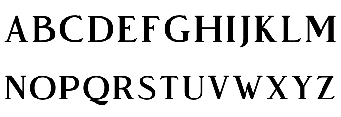 VendeurFree-Regular Font LOWERCASE