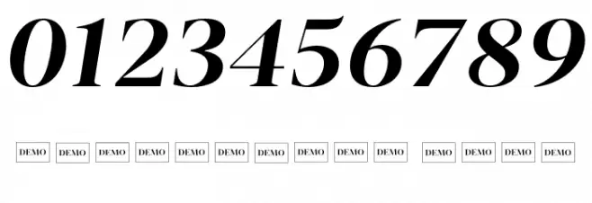 Vendura SemiBold Italic Demo Font OTHER CHARS