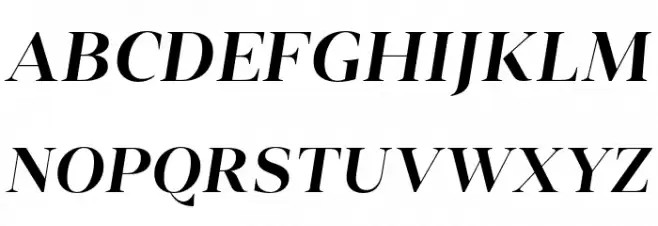 Vendura SemiBold Italic Demo Fonte MAIÚSCULAS