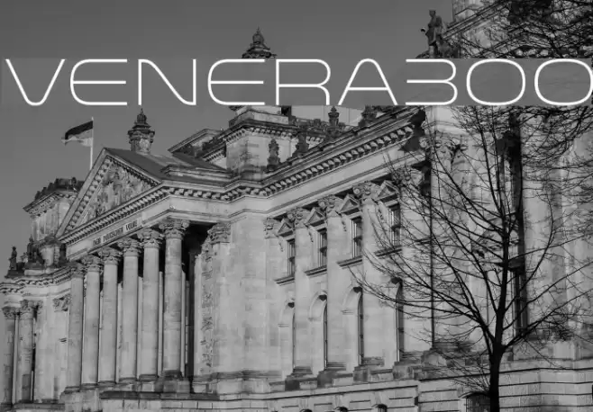 Venera300 Font examples