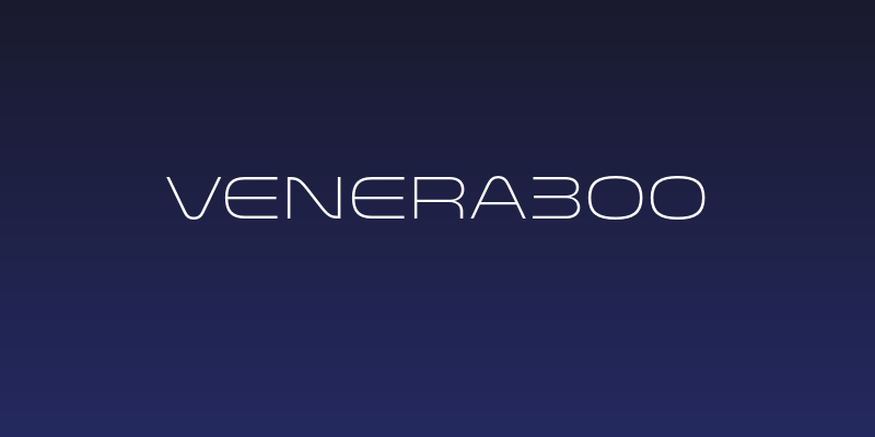 Venera300 Social Header